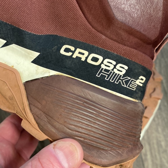 Salomon Cross Hike 2 Brown Lace-Up Boots - Picture 10 of 11